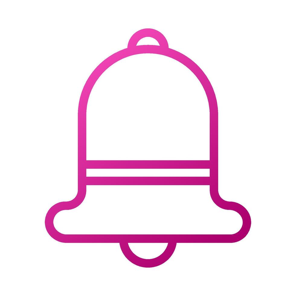Bell Element gradient pink easter illustration vector