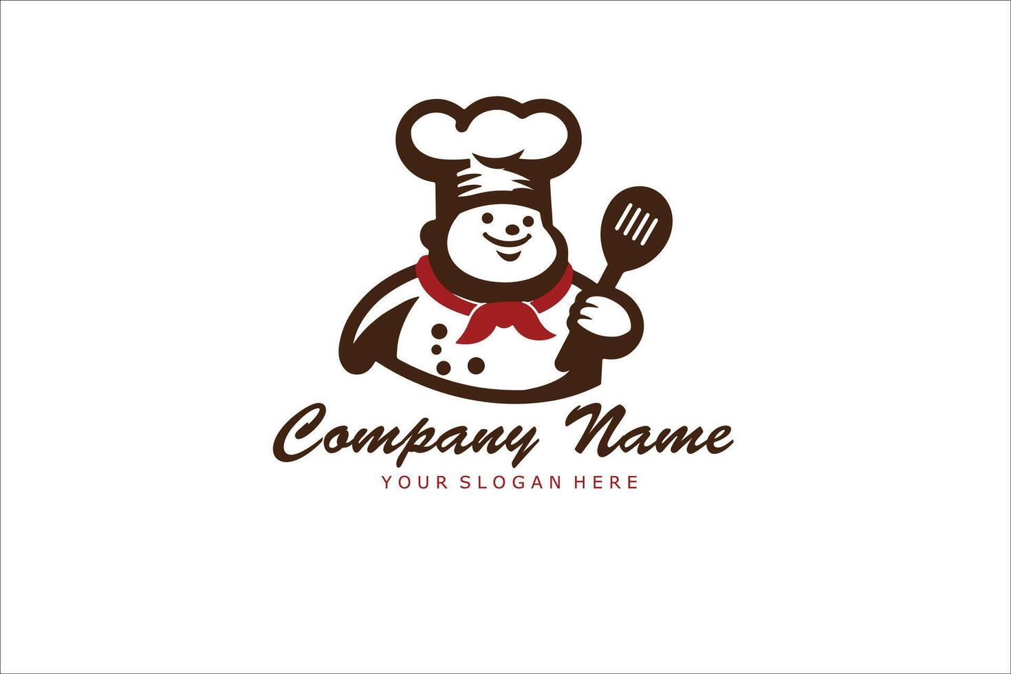 Kitchen Chef Logo Design vector