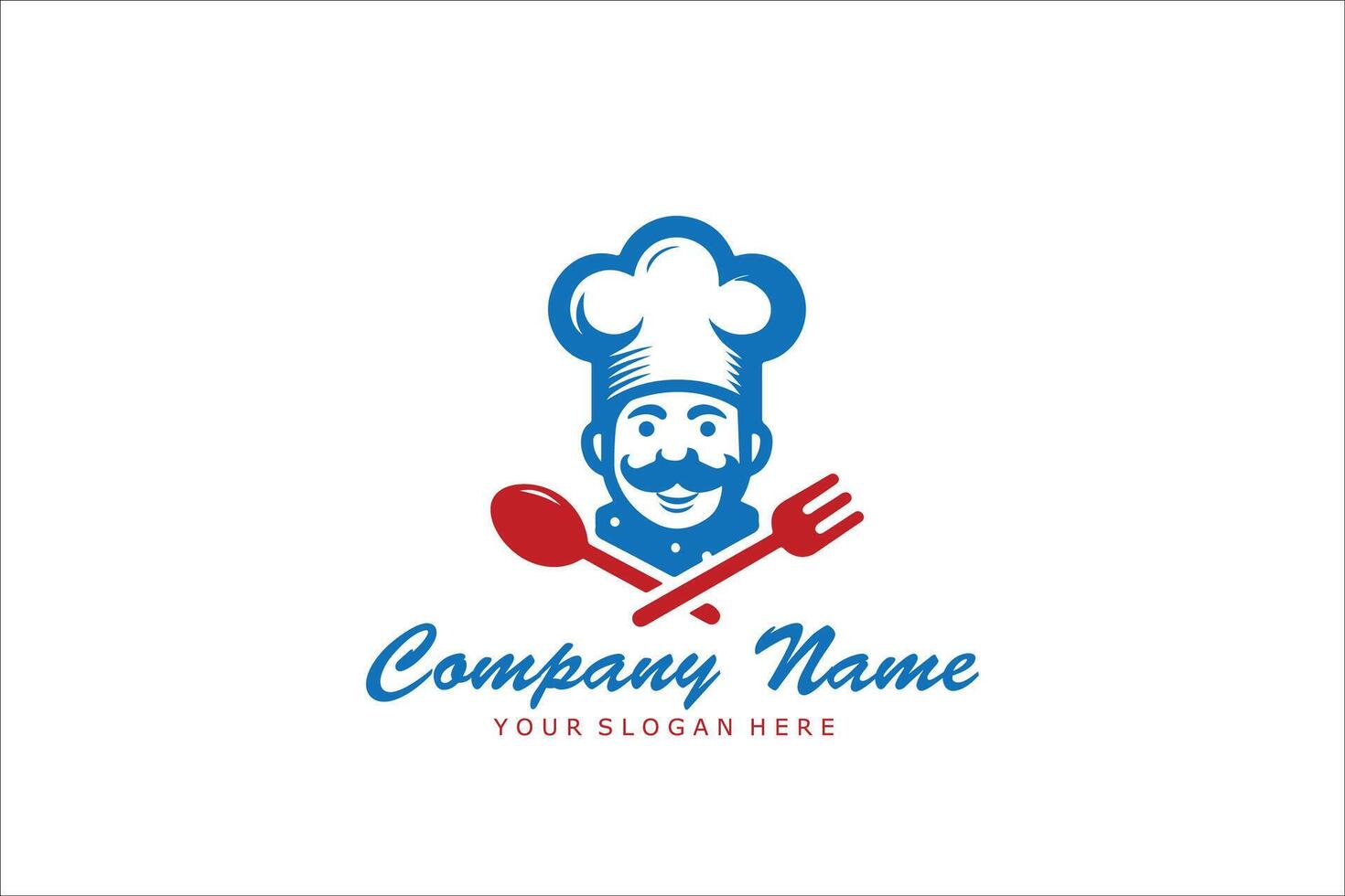 Kitchen Chef Logo Design vector