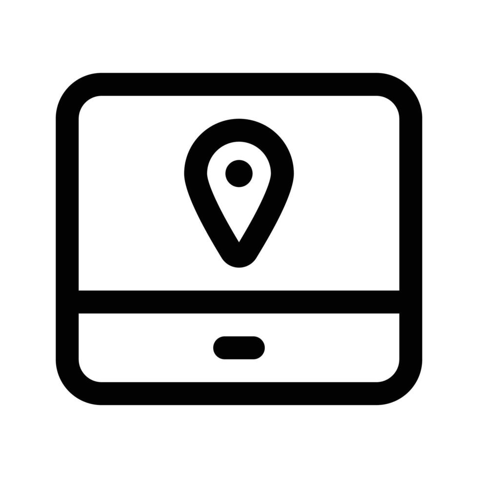 Check this beautiful icon of gps device in editable style, easy to use icon vector