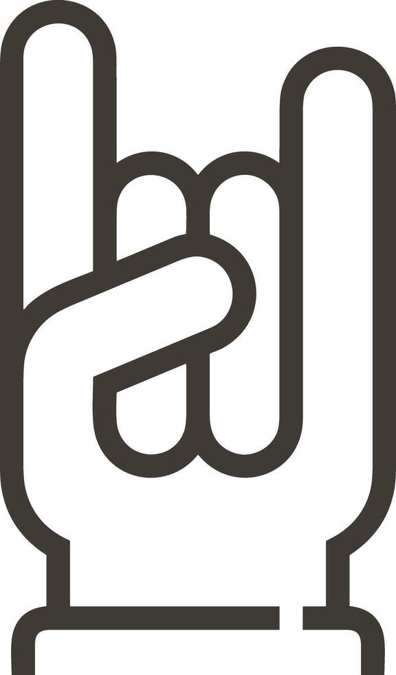 Hand with finger icon symbol image for gesture illustration vector