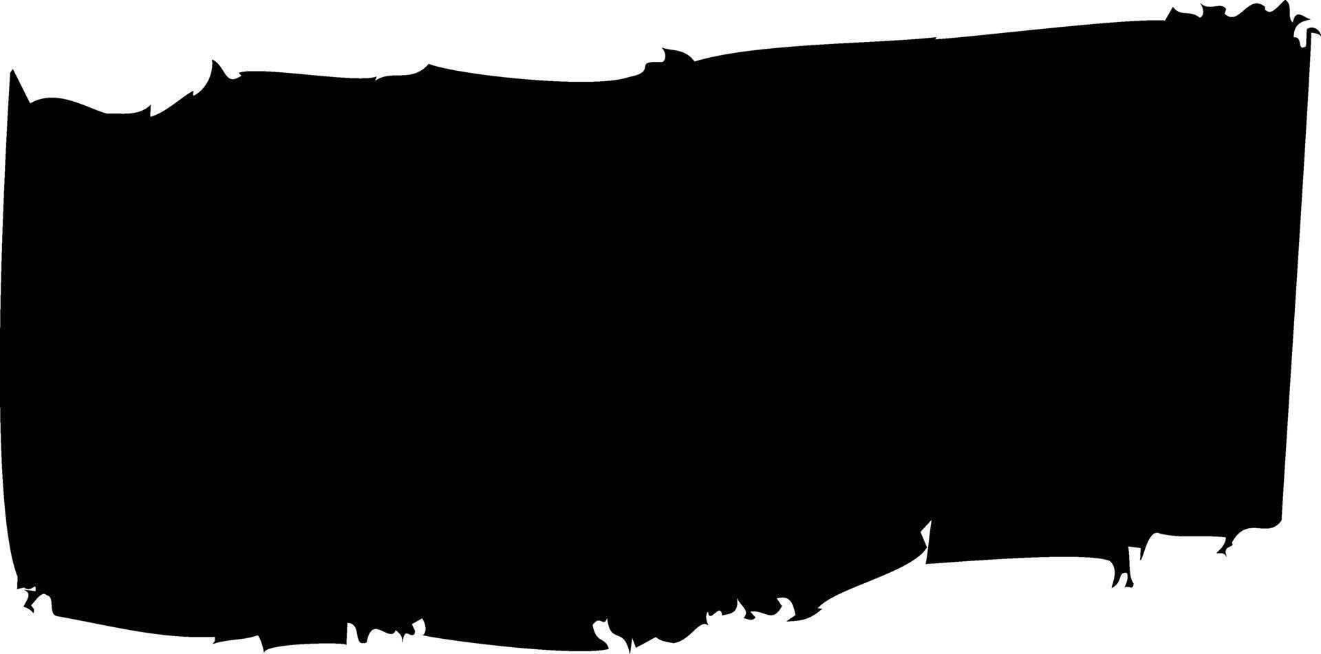 ink brush strokes Inscriptions grunge Black paint Dirty element vector