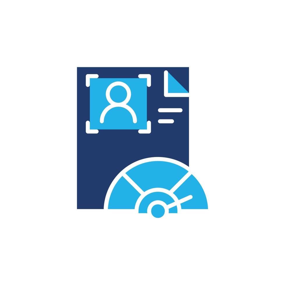 debtor colored icon design good for website and mobile app vector