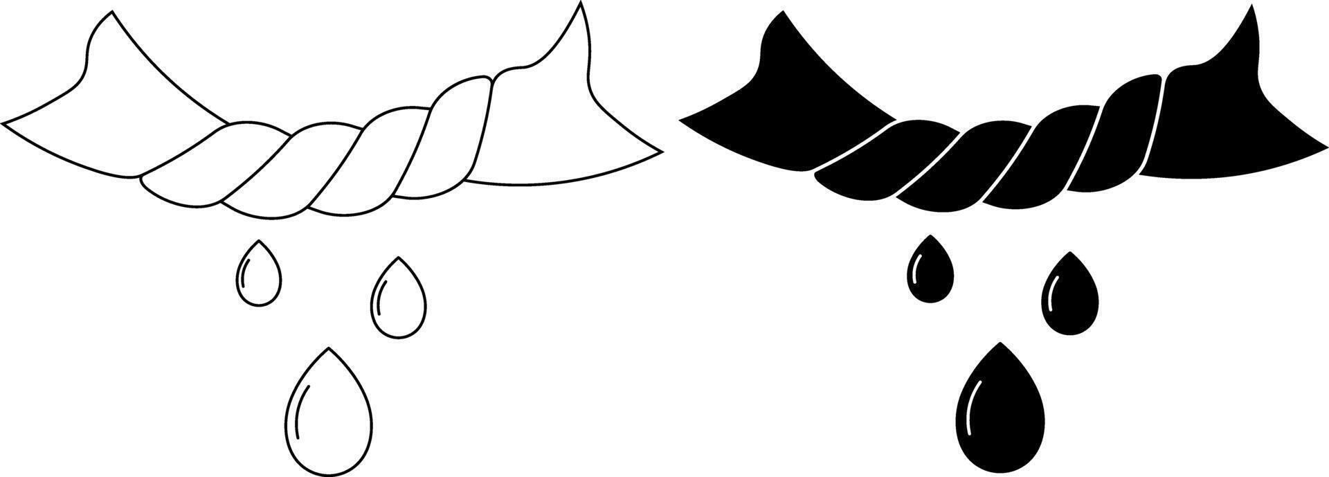 outline silhouette squeeze icon set vector