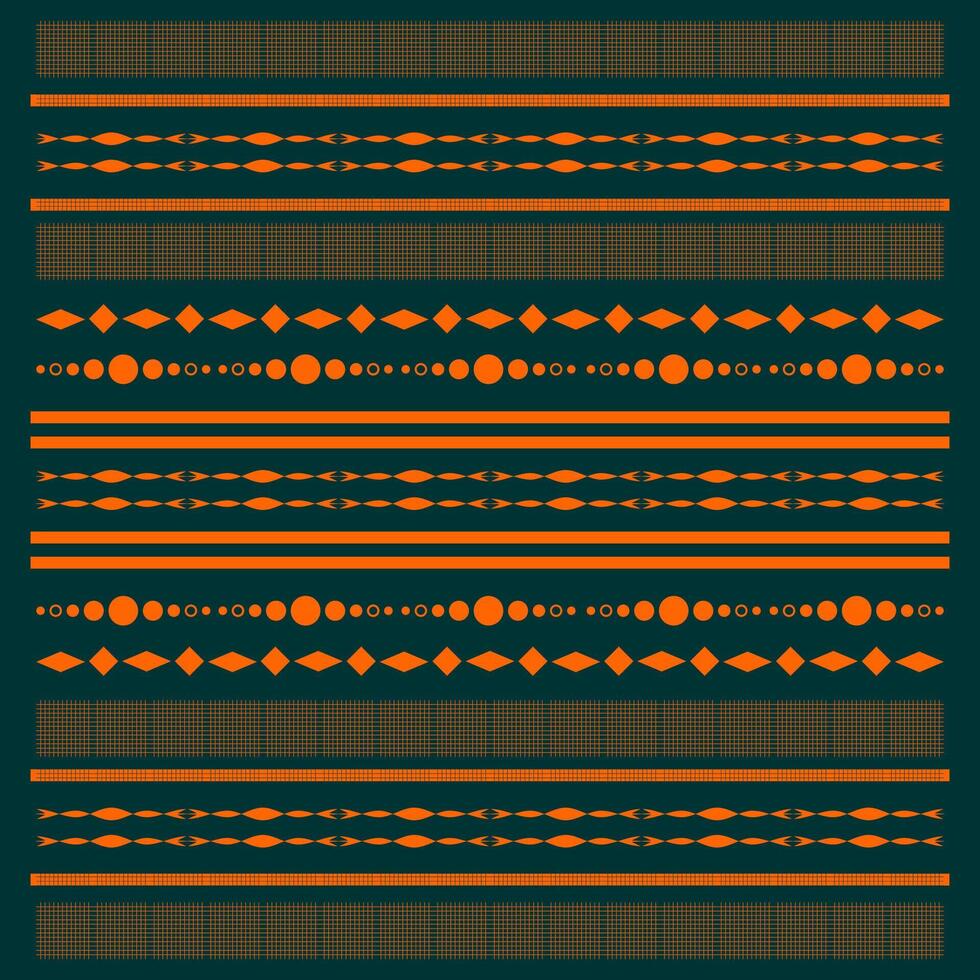 tribal pattern with dynamic colors suittable for background and object ornament vector