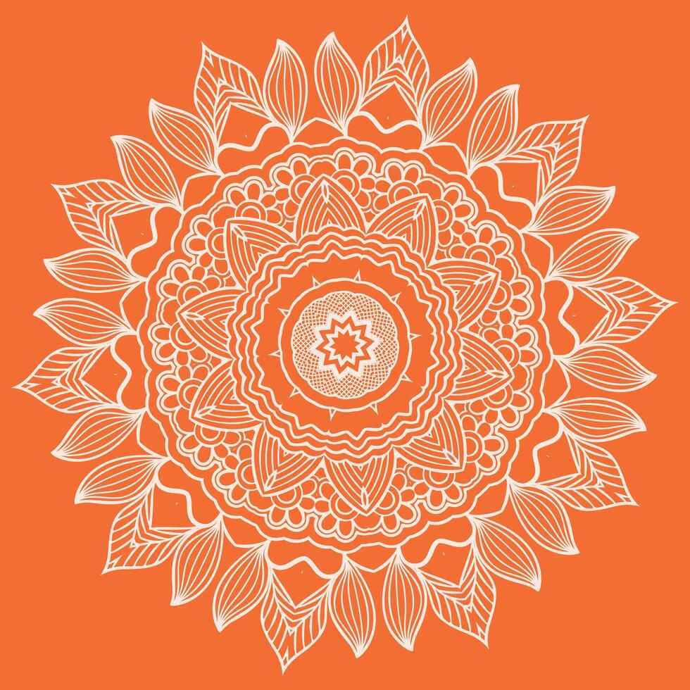 New design mandala, colorful mandala, colorful background vector