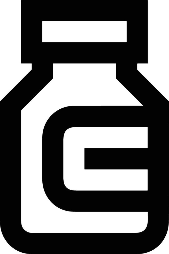 Bottle drink icon symbol image. Illustration of the drink water bottle glass design image vector