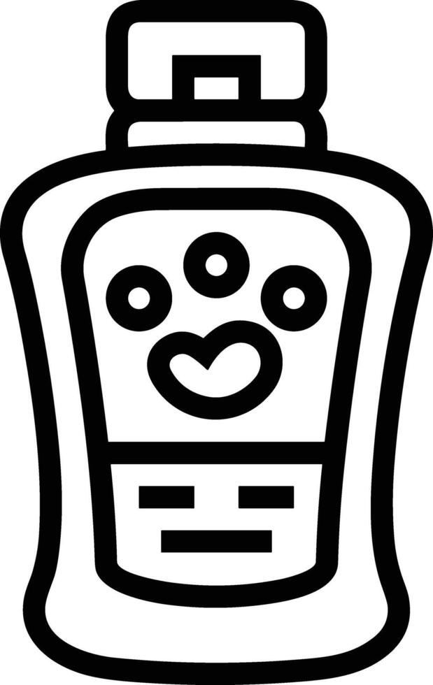 Bottle drink icon symbol image. Illustration of the drink water bottle glass design image vector