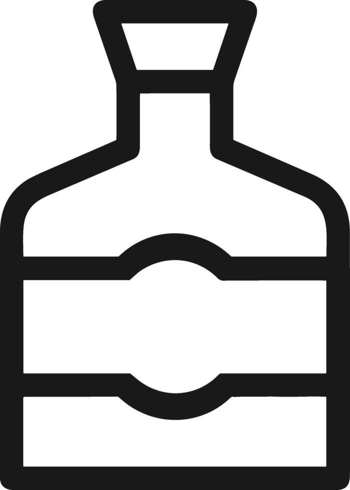 Bottle drink icon symbol image. Illustration of the drink water bottle glass design image vector