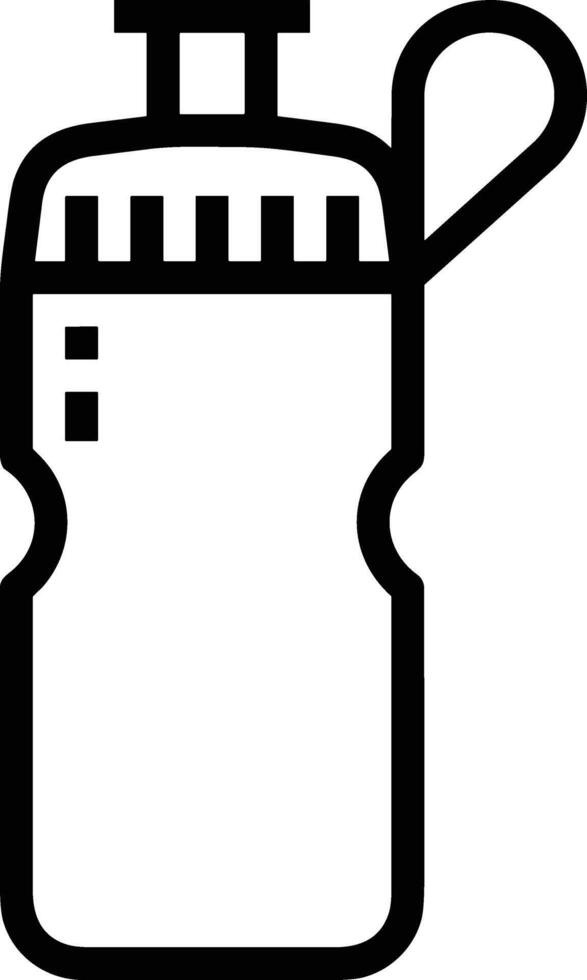 Bottle drink icon symbol image. Illustration of the drink water bottle glass design image vector