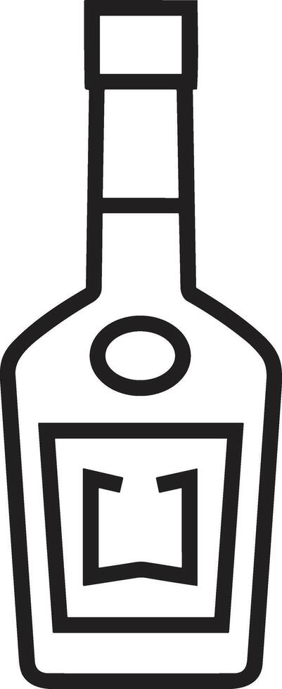 Bottle drink icon symbol image. Illustration of the drink water bottle glass design image vector