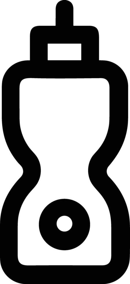 Bottle drink icon symbol image. Illustration of the drink water bottle glass design image vector