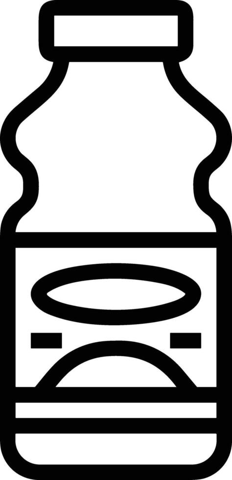 Bottle drink icon symbol image. Illustration of the drink water bottle glass design image vector