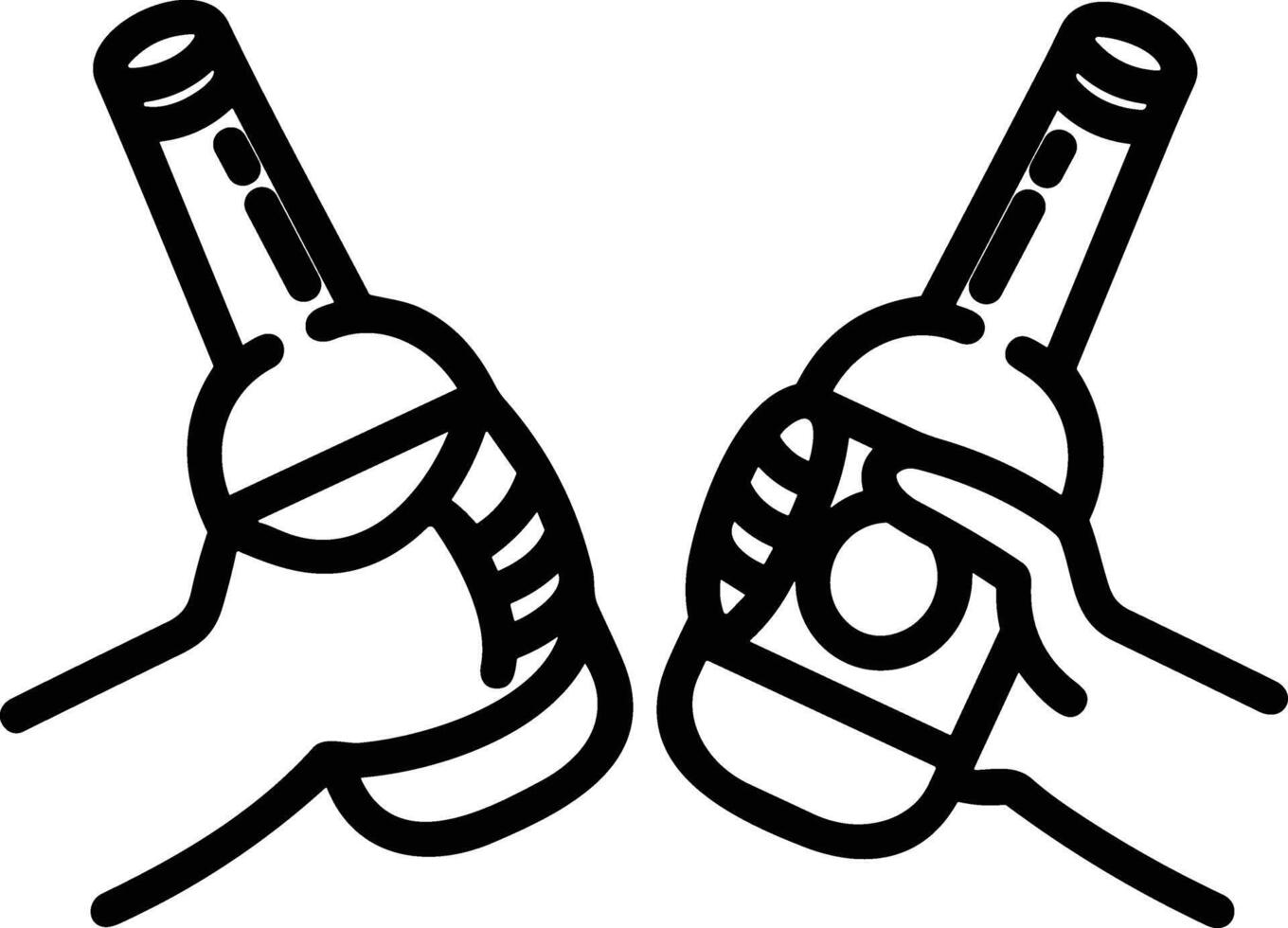 Bottle drink icon symbol image. Illustration of the drink water bottle glass design image vector