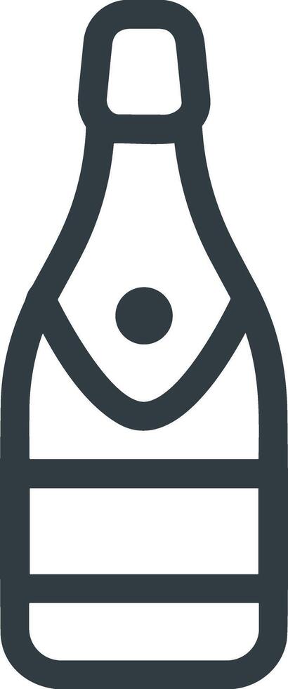 Bottle drink icon symbol image. Illustration of the drink water bottle glass design image vector