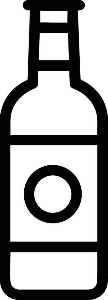 Bottle drink icon symbol image. Illustration of the drink water bottle glass design image vector