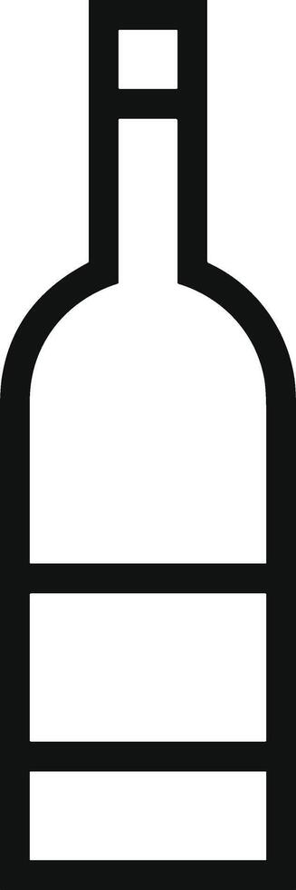 Bottle drink icon symbol image. Illustration of the drink water bottle glass design image vector