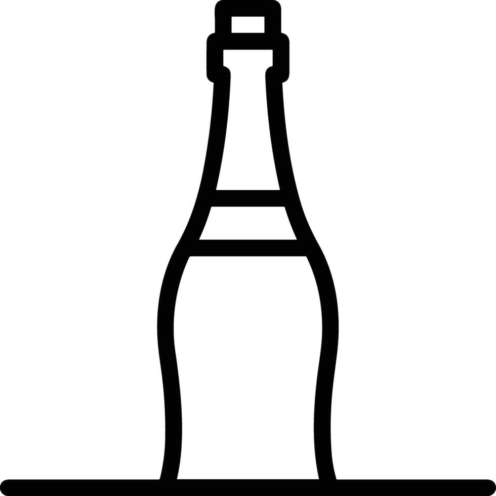 Bottle drink icon symbol image. Illustration of the drink water bottle glass design image vector