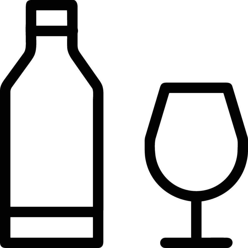 Bottle drink icon symbol image. Illustration of the drink water bottle glass design image vector