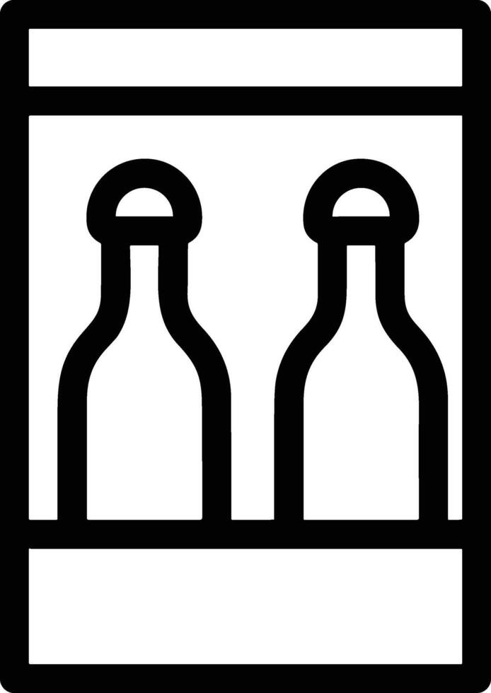 Bottle drink icon symbol image. Illustration of the drink water bottle glass design image vector