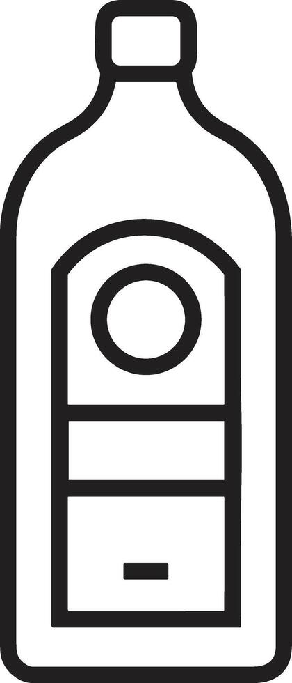 Bottle drink icon symbol image. Illustration of the drink water bottle glass design image vector