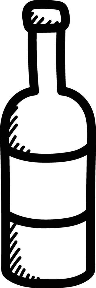 Bottle drink icon symbol image. Illustration of the drink water bottle glass design image vector
