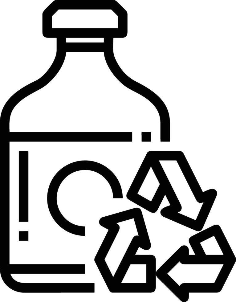 Bottle drink icon symbol image. Illustration of the drink water bottle glass design image vector