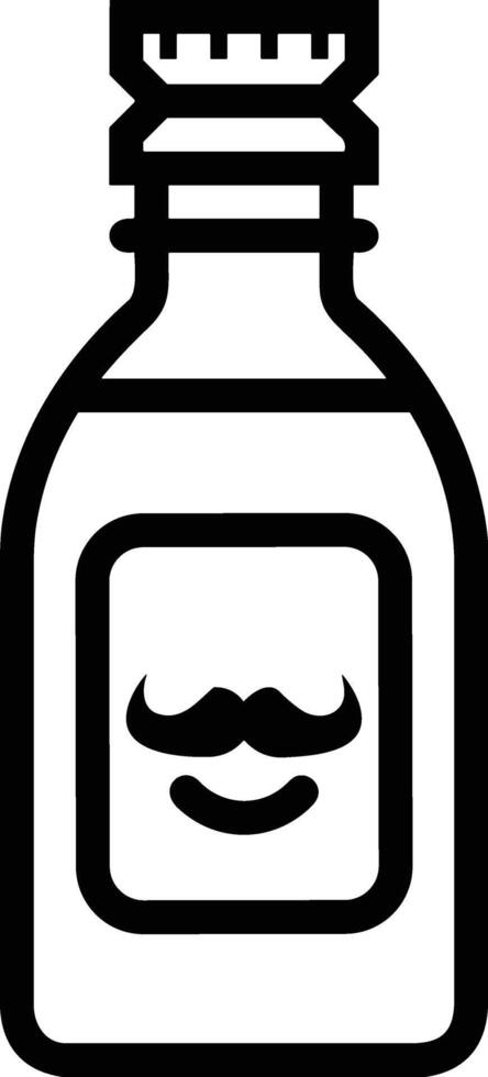 Bottle drink icon symbol image. Illustration of the drink water bottle glass design image vector