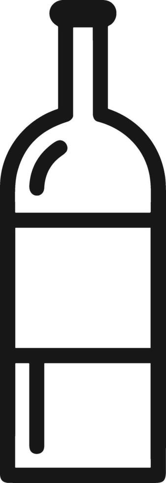 Bottle drink icon symbol image. Illustration of the drink water bottle glass design image vector