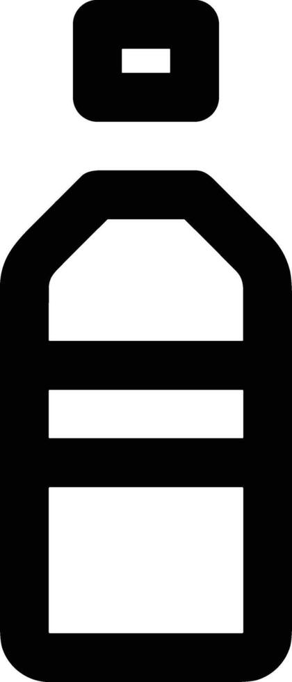 Bottle drink icon symbol image. Illustration of the drink water bottle glass design image vector