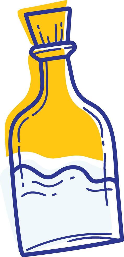 Bottle drink icon symbol image. Illustration of the drink water bottle glass design image vector
