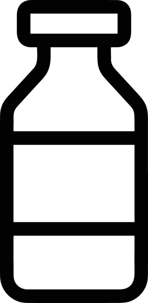 Bottle drink icon symbol image. Illustration of the drink water bottle glass design image vector