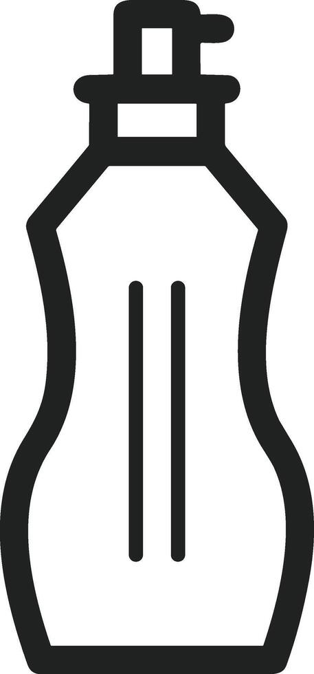 Bottle drink icon symbol image. Illustration of the drink water bottle glass design image vector