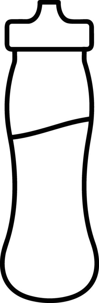 Bottle drink icon symbol image. Illustration of the drink water bottle glass design image vector
