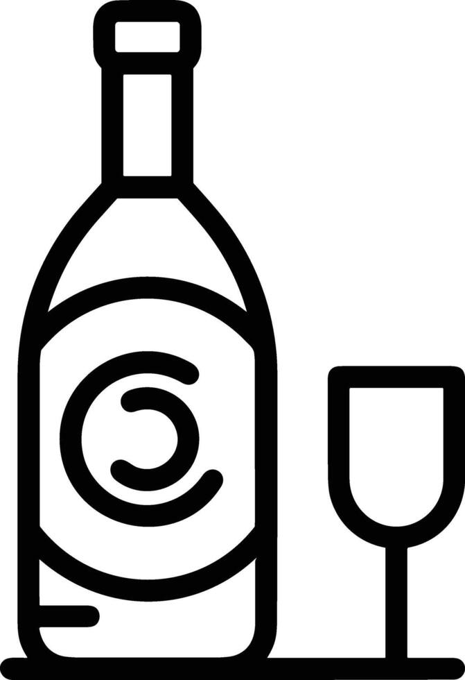 Bottle drink icon symbol image. Illustration of the drink water bottle glass design image vector