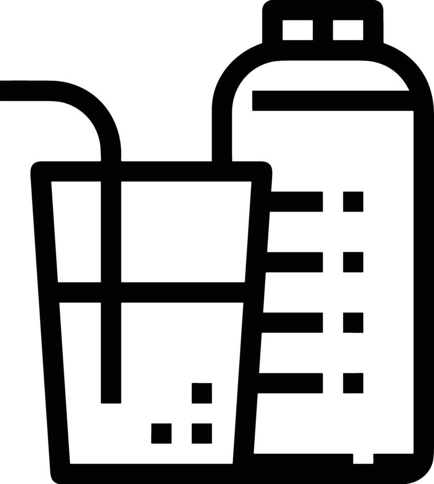 Bottle drink icon symbol image. Illustration of the drink water bottle glass design image vector