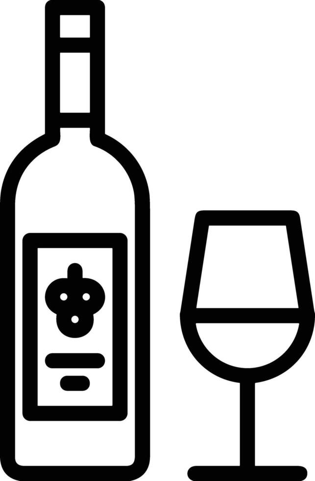 Bottle drink icon symbol image. Illustration of the drink water bottle glass design image vector