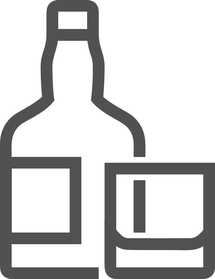Bottle drink icon symbol image. Illustration of the drink water bottle glass design image vector