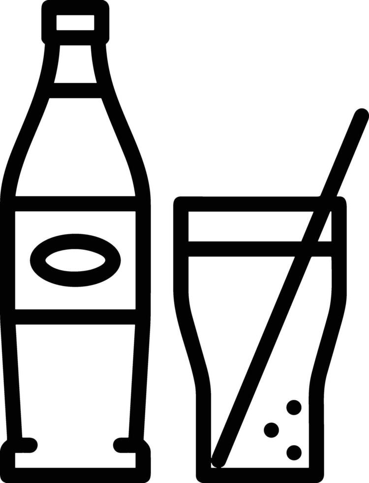 Bottle drink icon symbol image. Illustration of the drink water bottle glass design image vector