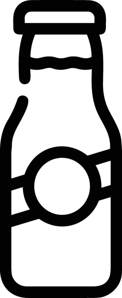 Bottle drink icon symbol image. Illustration of the drink water bottle glass design image vector