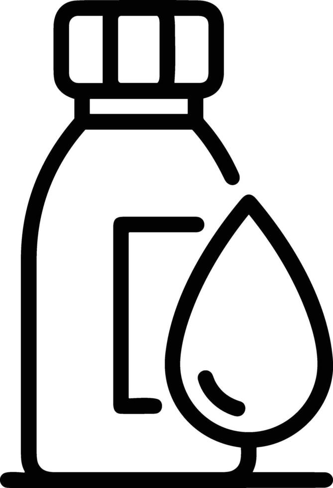 Bottle drink icon symbol image. Illustration of the drink water bottle glass design image vector