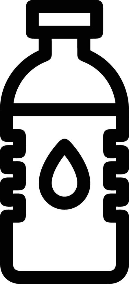 Bottle drink icon symbol image. Illustration of the drink water bottle glass design image vector