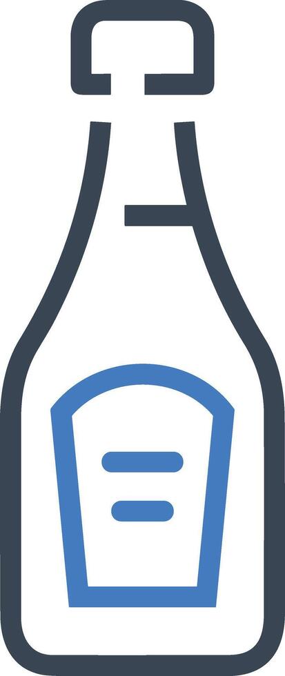 Bottle drink icon symbol image. Illustration of the drink water bottle glass design image vector