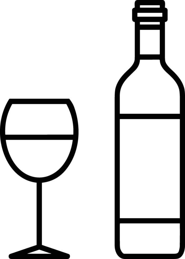 Bottle drink icon symbol image. Illustration of the drink water bottle glass design image vector
