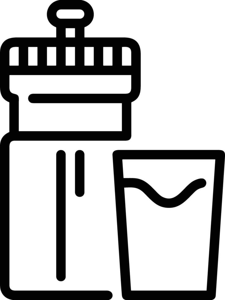 Bottle drink icon symbol image. Illustration of the drink water bottle glass design image vector
