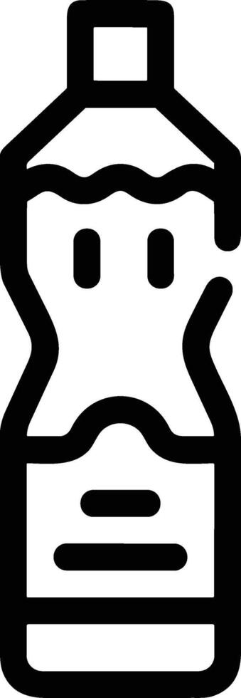 Bottle drink icon symbol image. Illustration of the drink water bottle glass design image vector