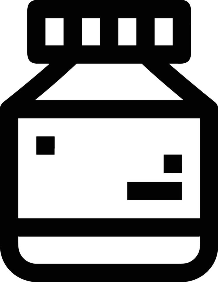 Bottle drink icon symbol image. Illustration of the drink water bottle glass design image vector