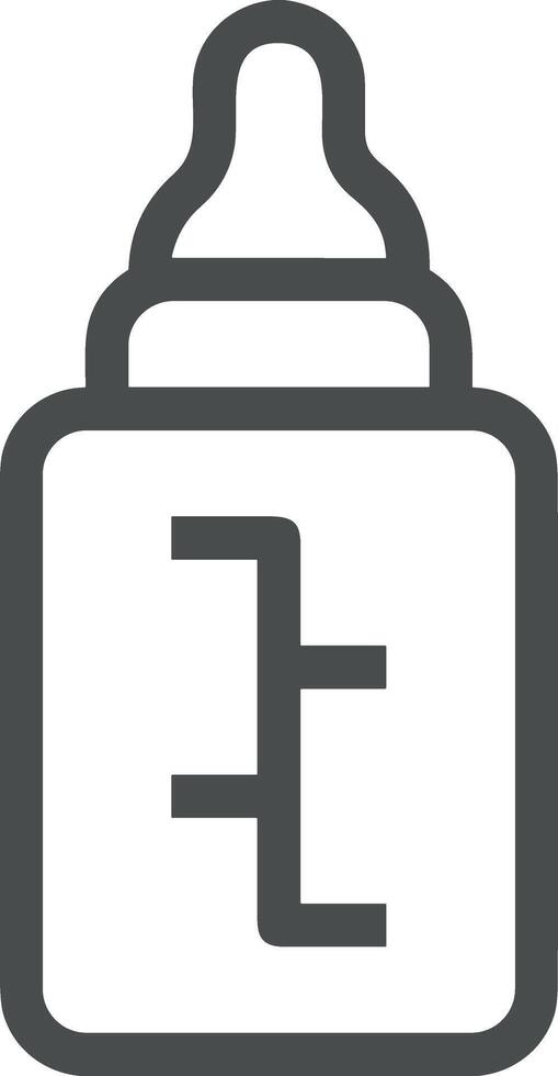 Bottle drink icon symbol image. Illustration of the drink water bottle glass design image vector