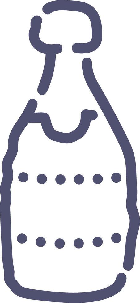 Bottle drink icon symbol image. Illustration of the drink water bottle glass design image vector