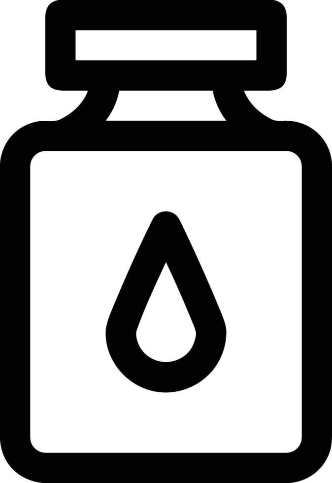 Bottle drink icon symbol image. Illustration of the drink water bottle glass design image vector